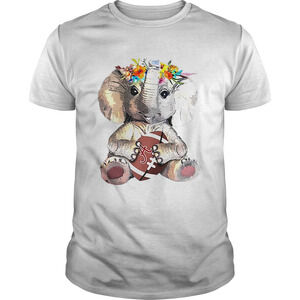 Alabama Crimson Tide Elephant Flower Shirt